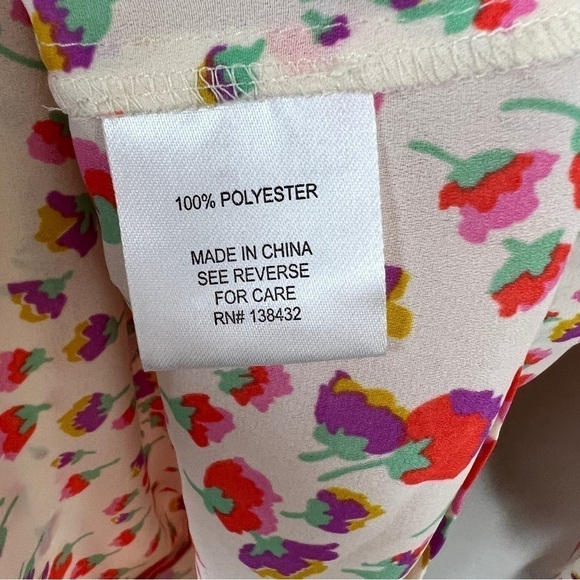 ModCloth Co Host Floral Tunic Blouse - Picture 7 of 7